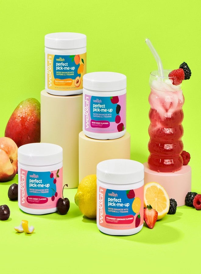 Wellah Perfect Pick-Me-Up (Mixed Berry) 30 Servings - Energy Boost Drink Mix - Image 5